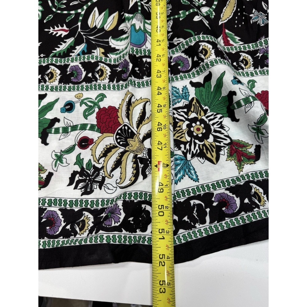 New Only Necessities Muumuu Maxi Dress Womens M (14-16)Black Boho Floral - Picture 3 of 9